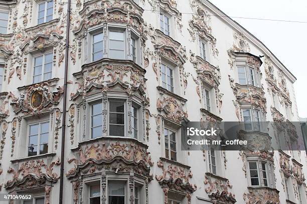 Classic Austrian Architecture In Innsbruck Austria Stock Photo - Download Image Now