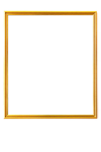 istock Gold vintage frame. Elegant vintage gold/gilded picture frame 471049766