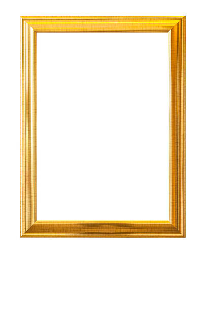 istock Gold vintage frame. Elegant vintage gold/gilded picture frame 471049768