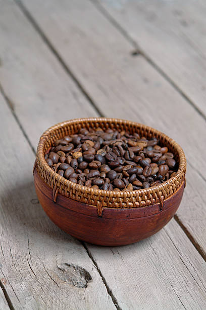 istock Coffee Beans in Wooden Bowl 471050097