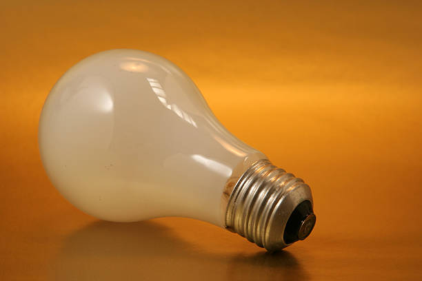 Lightbulb Series 3 stock photo