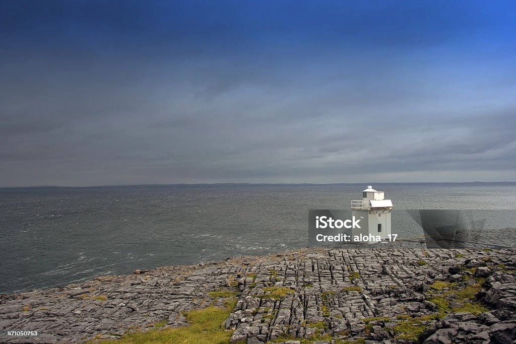 Irischer Leuchtturm - Lizenzfrei Atlantik Stock-Foto