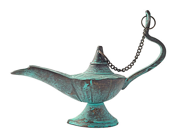 Aladdin's Lamp stock photo