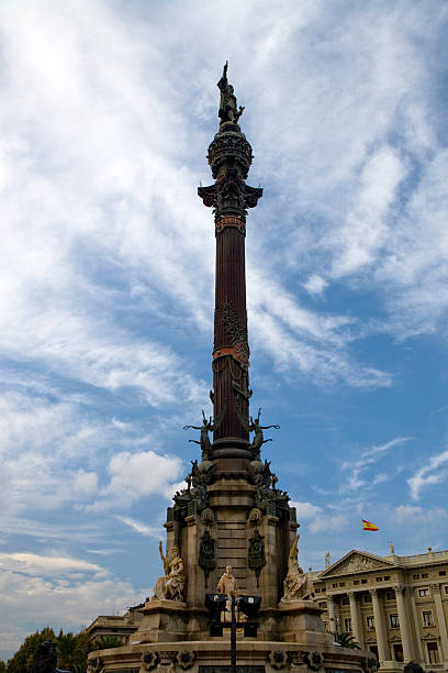 istock Columbus Monument Barcelona Spain 471052313