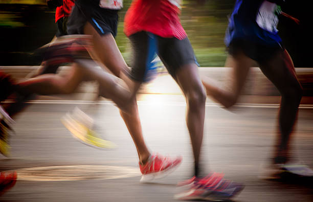istock Marathon runners in the race 471053440