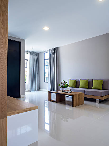 istock Interior design of modern Living room with sofa 471053630