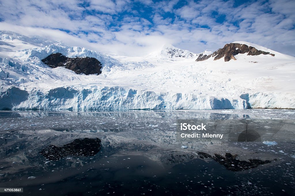 Потрясающий Антарктический Glacier - Стоковые фото Антарктика роялти-фри