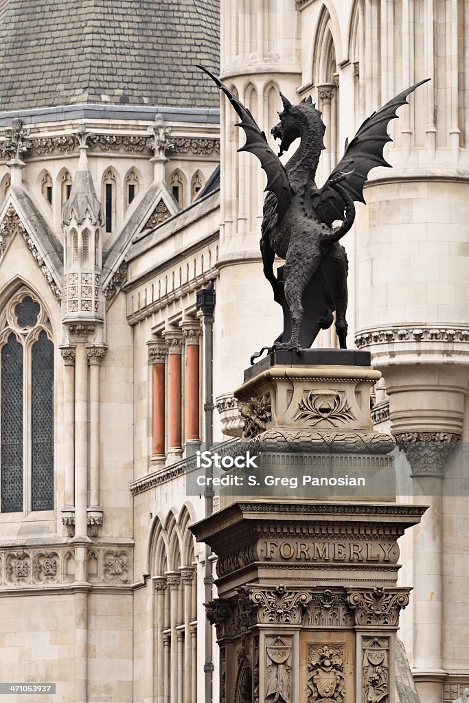 De Londres Griffin - Foto de stock de Arquitetura royalty-free