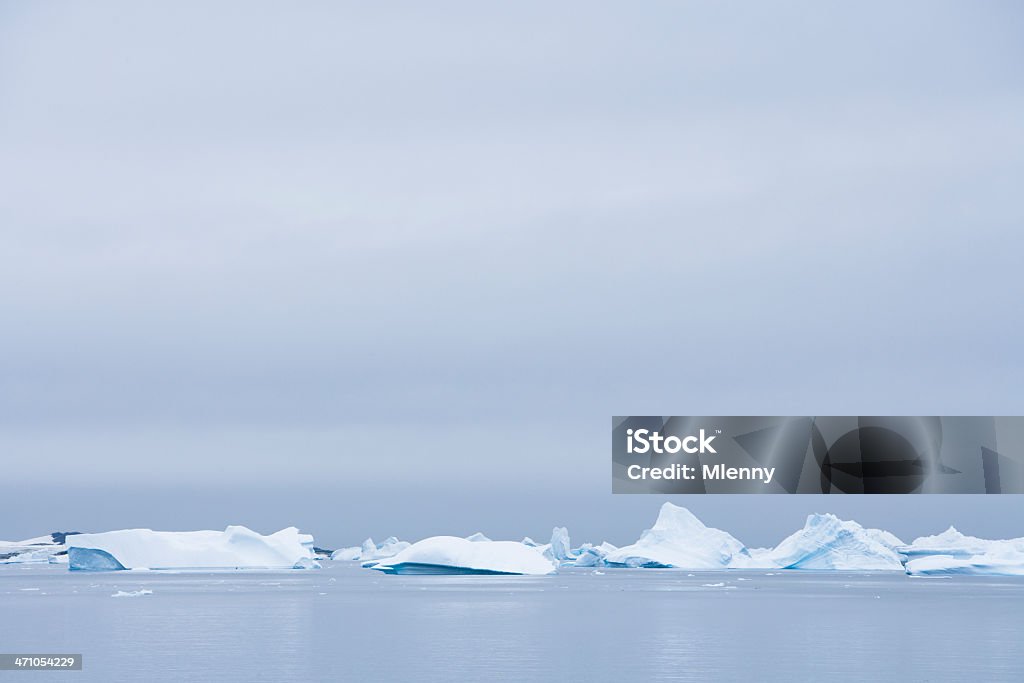 Antártida Paisagem Glacial - Royalty-free Antártida Foto de stock