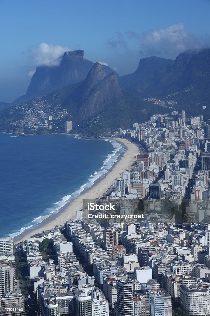 Veduta aerea del quartiere di Ipanema, Rio de Janeiro - Foto stock royalty-free di Brasile