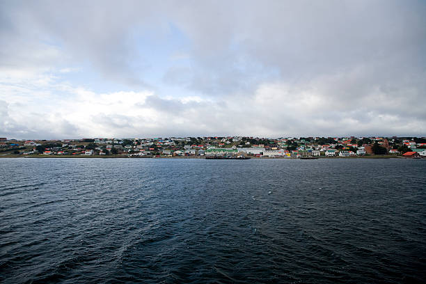 puerto stanley islas malvinas - falkland island fotografías e imágenes de stock