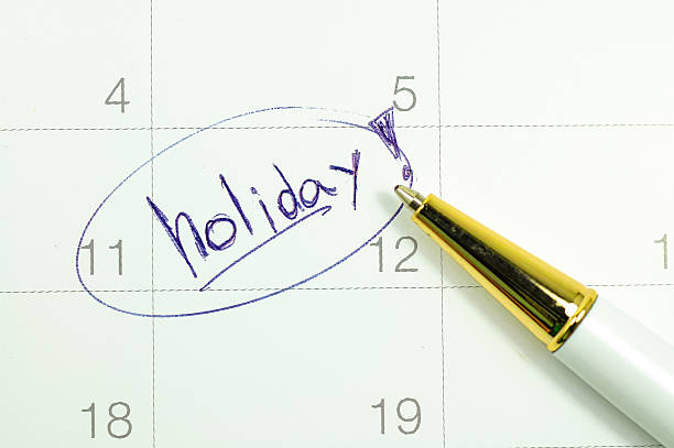 istock Calendar  holiday Circled. 471057820