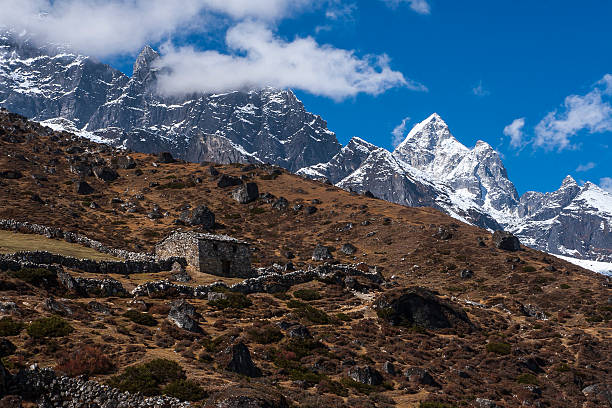 istock way between the Gokyo and Machhermo 471057946