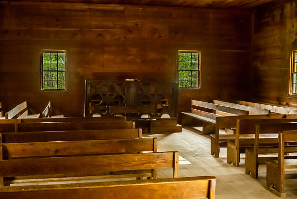 istock Smoky Mountain Church 471058228