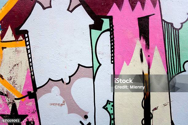 Reykjavik Graffiti I Stock Photo - Download Image Now - Pop Art, Textured, Textured Effect