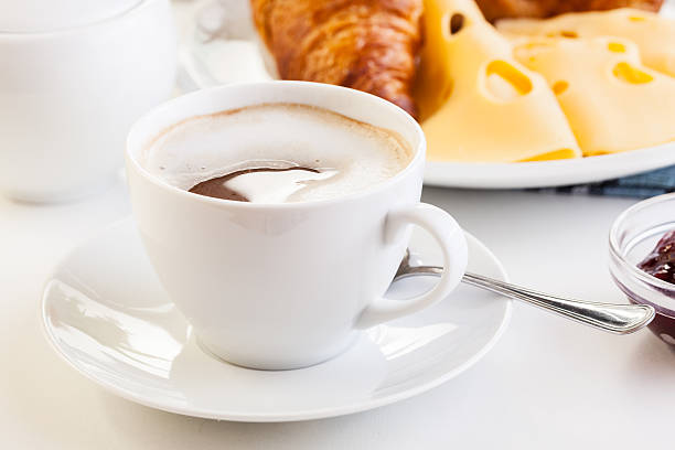 istock Hot coffee in the morning breakfast 471059156