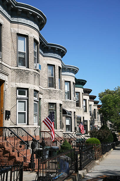 istock Row Houses In Brooklyn 471059667