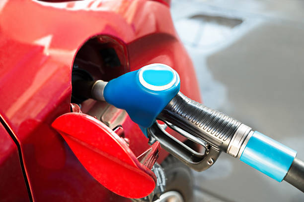 istock Car With A Gas Pump 471059866