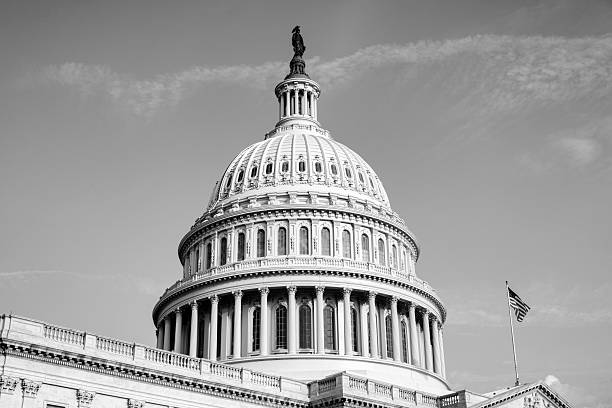 istock XXXL: Monochrome image of US Capitol Building in Washington DC 471059988