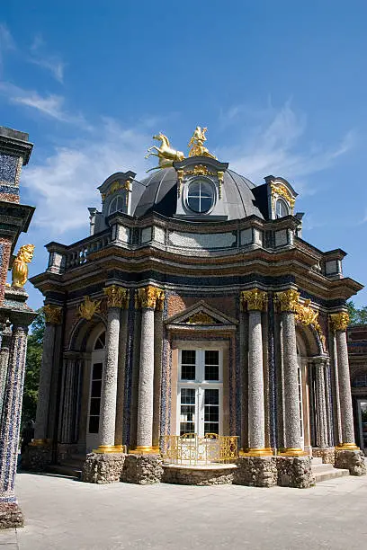 New castle in the "Eremitage" in Bayreuth