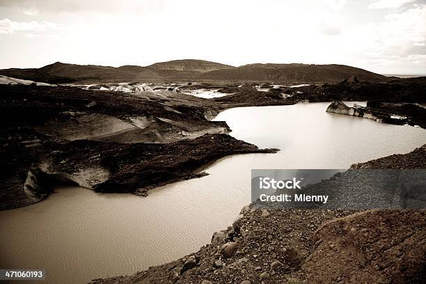 Incredibile Paesaggio Islandese - Fotografie stock e altre immagini di Acqua - Acqua, Acqua ghiacciata, Ambientazione esterna