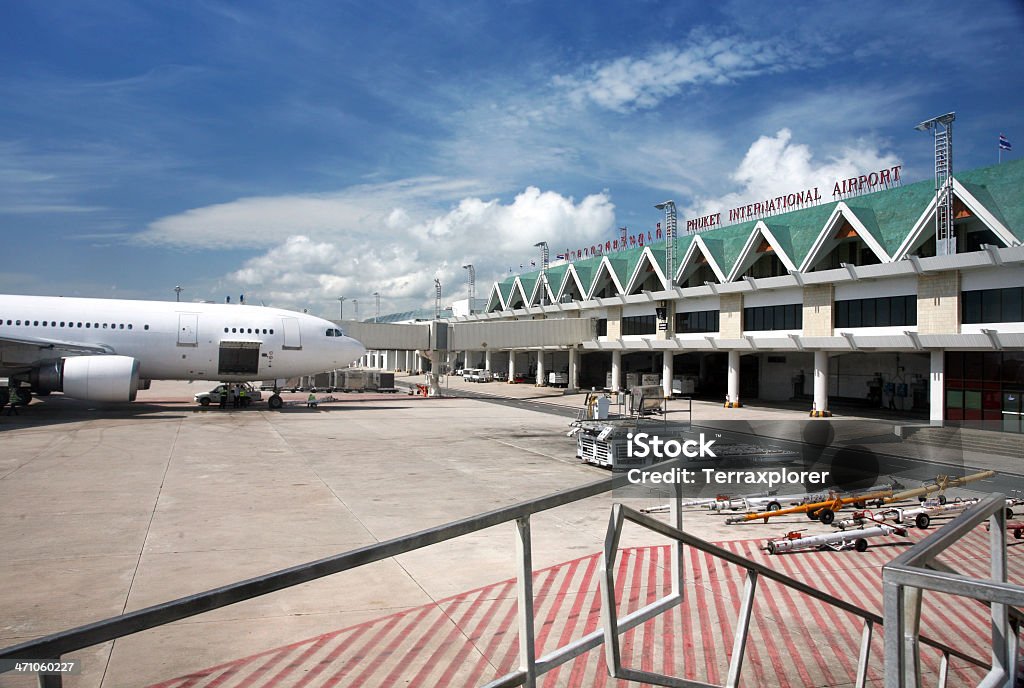 Internationaler Flughafen Phuket - Lizenzfrei Flughafen Stock-Foto
