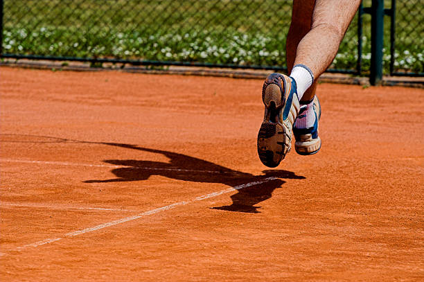 istock Tennis player in action 471060481