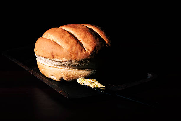istock Round loaf of bread 471060736