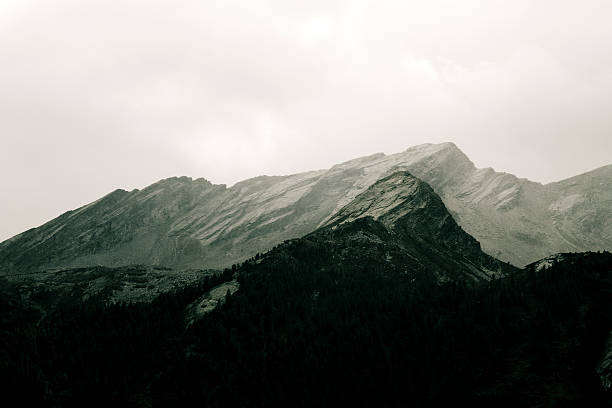 istock Mountain Peak Swiss Alps BW 471060877