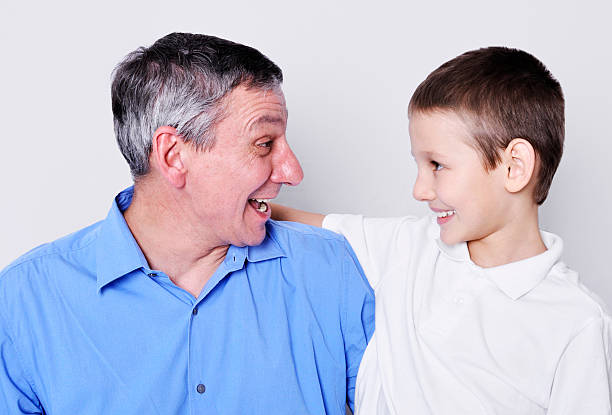 istock Happy Grandfather and Grandson 471061247