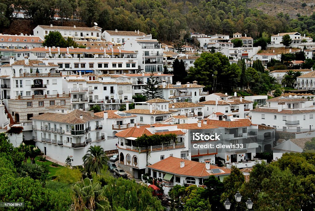 Город на холме в Испании - Стоковые фото Андалусия роялти-фри