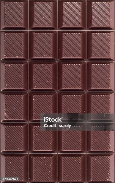 Foto de Fundo De Chocolate e mais fotos de stock de Alimentação Não-saudável - Alimentação Não-saudável, Bloco, Chocolate