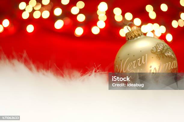 Foto de Fundo De Natal e mais fotos de stock de Abstrato - Abstrato, Bola de Árvore de Natal, Cena de tranquilidade