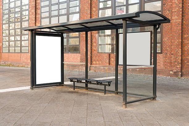 istock Bus Stop Travel Station 471064684