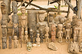 Togo in Africa: Voodoo Fetish Market, Lomé