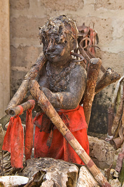 istock Togo in Africa: Shrine of the Voodoo Healer 471065227