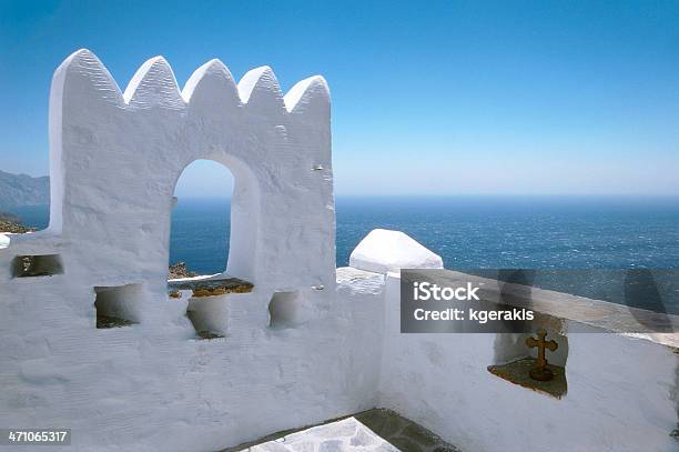 Monastero Di Hozoviotissa - Fotografie stock e altre immagini di Amorgos - Amorgos, Architettura, Astratto