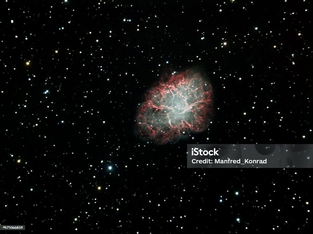 のクローズアップのカニ星雲 - 星雲のロイヤリティフリーストックフォト