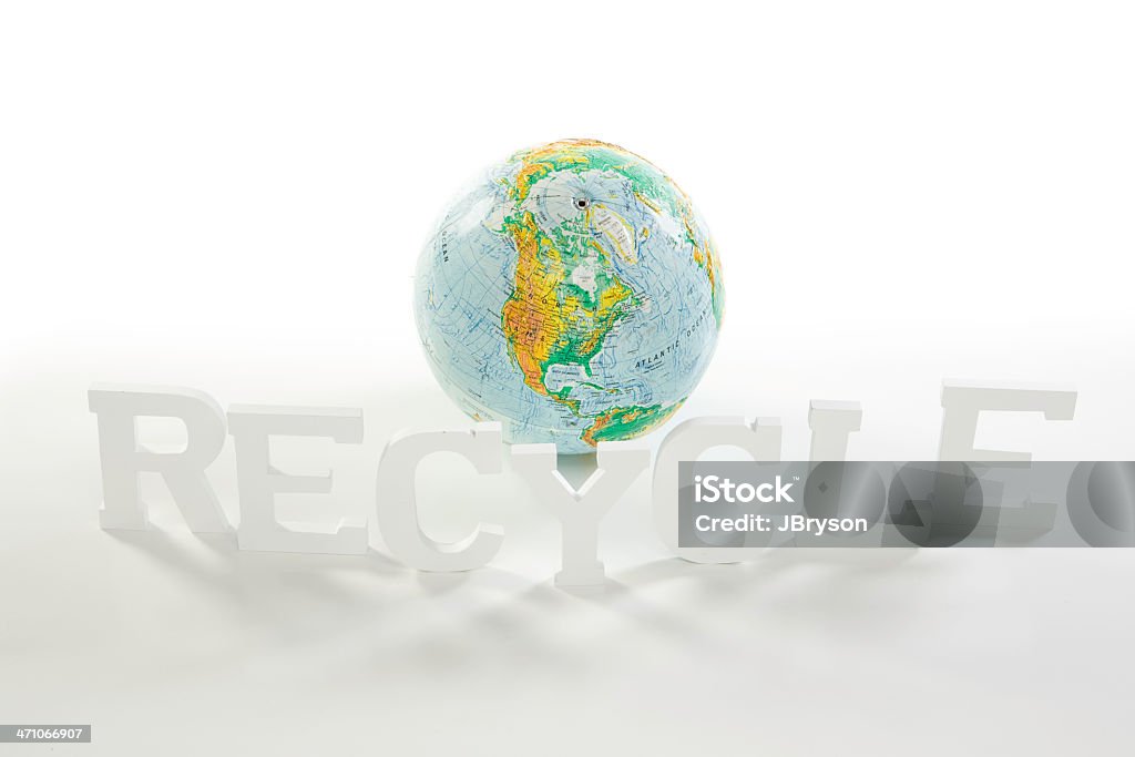 Simbólico Global Reciclagem - Royalty-free Amizade Foto de stock