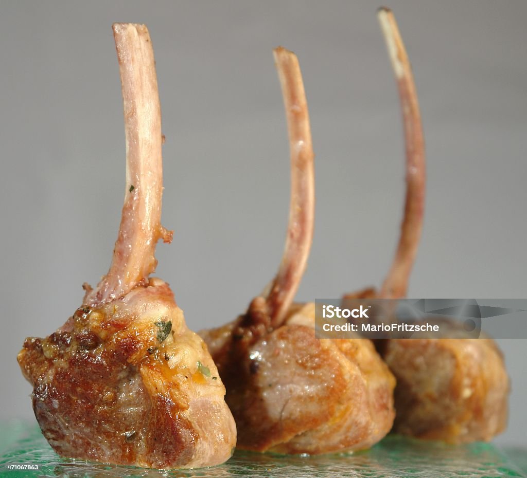 Carneiro chops - Royalty-free Carne Foto de stock