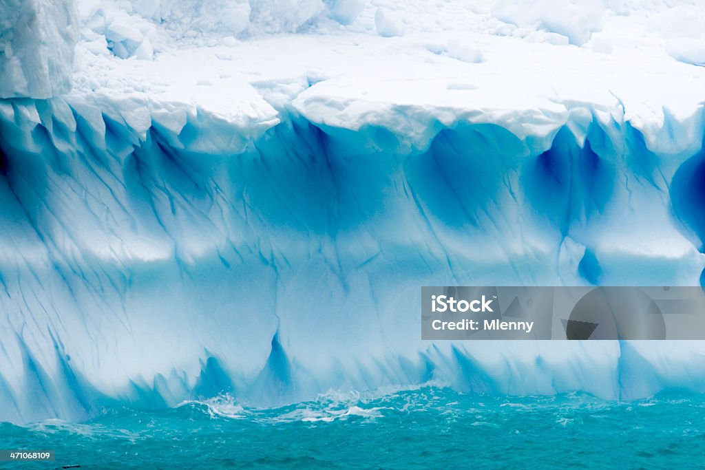 Ice tekstury Iceberg - Zbiór zdjęć royalty-free (Abstrakcja)