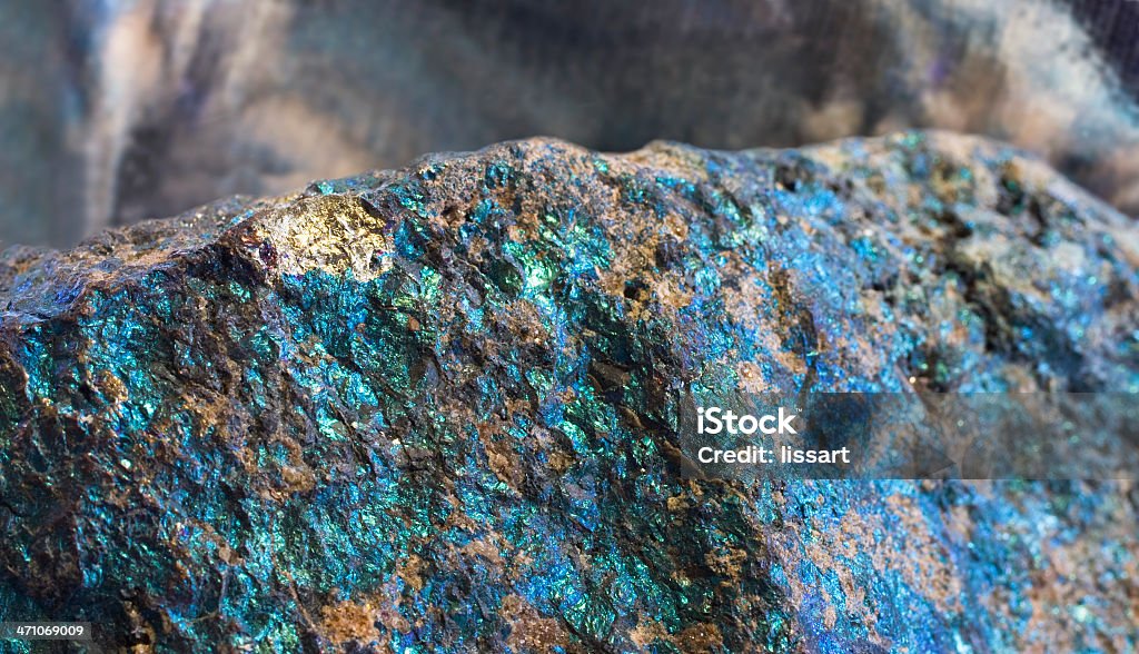 Steine und Mineralien Chalcopyrite - Lizenzfrei Alternative Medizin Stock-Foto