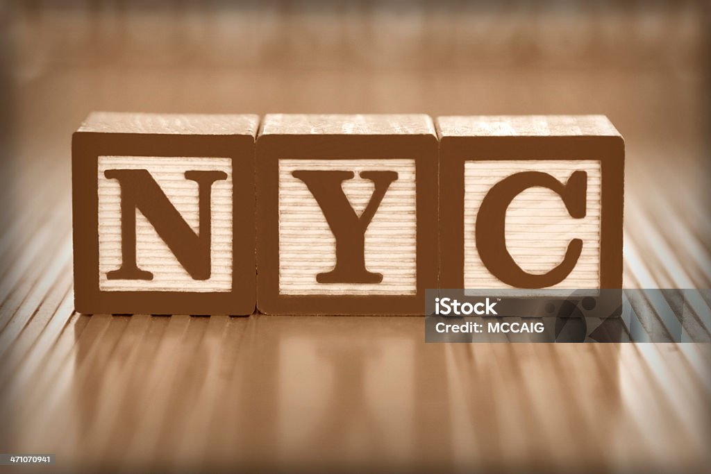 New York City - Lizenzfrei Bauklotz Stock-Foto