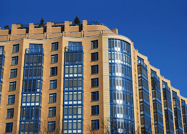 Modern archicture in D.C. stock photo