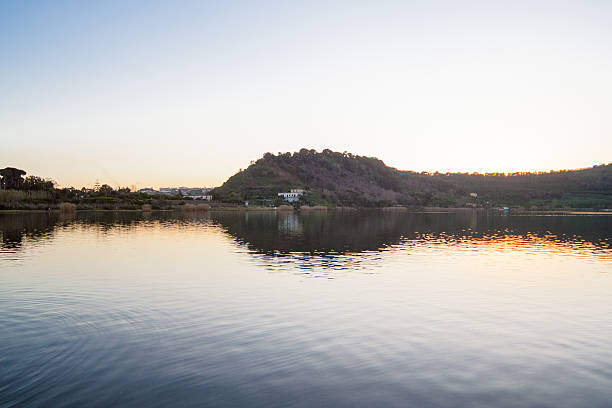 istock Averno Lake at Sunset 471072434