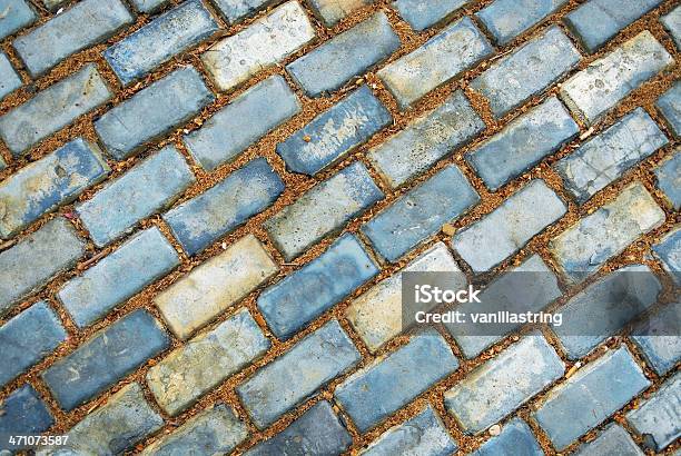 Brick Road 2 番目のタイプ - 玉石のストックフォトや画像を多数ご用意 - 玉石, 土, 空撮