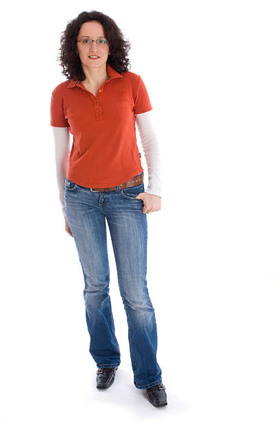 istock Woman with brown curls 471074087