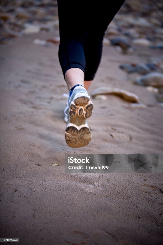 Zapato de correr - Foto de stock de Actividad libre de derechos