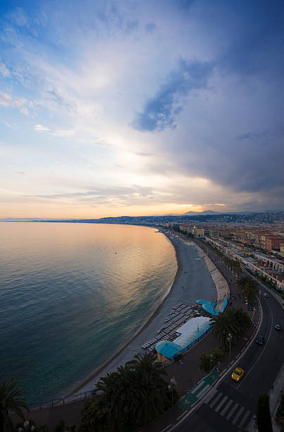 istock Sunset on the Promenade des Anglais 471075237