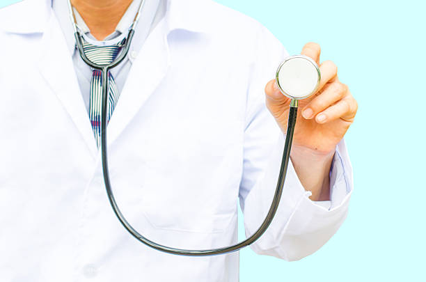 istock Doctor with a stethoscope in the hands 471075332